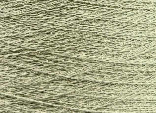 Toscano S.r.L. Art. Spezz 852 Nm 2/34 – Garn aus Seide, Baumwolle und Viskose col. 5009 Pistaziengrün